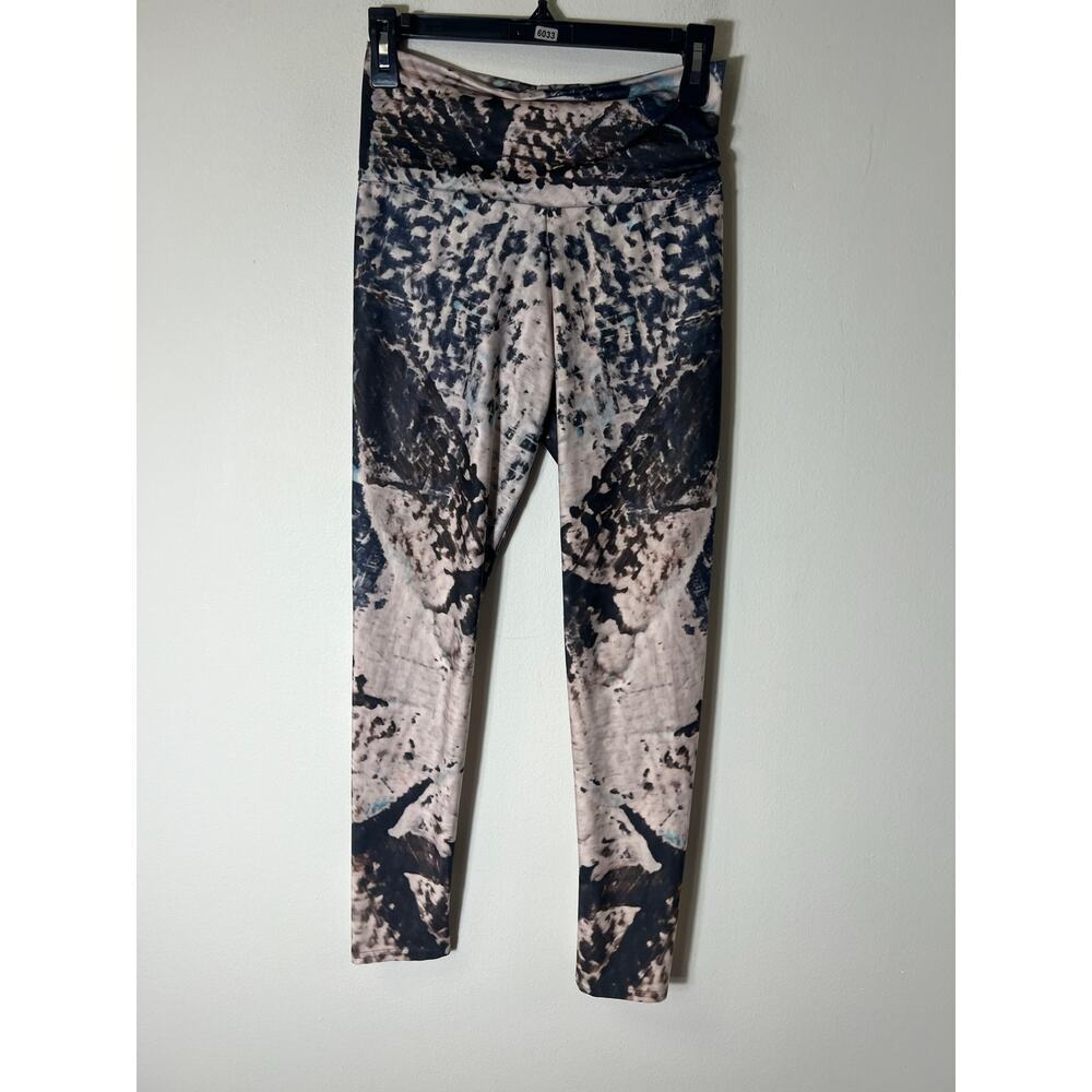 Rep Active Art Multi Color Pattern Leggings Sz M